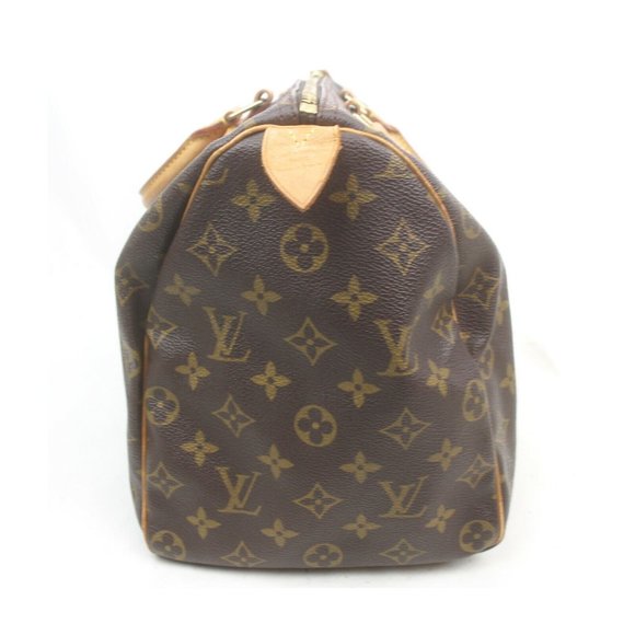 100% Authentic Louis Vuitton Speedy 35 Monogram Hand Bag - Picture 4 of 10